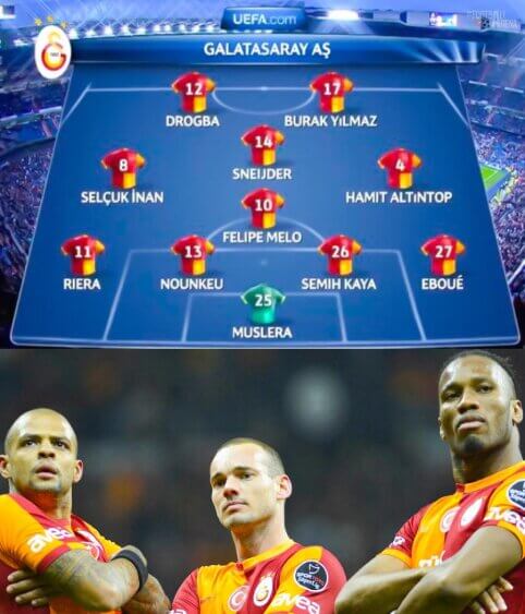 Kadaise „Galatasaray“ surinktas žvaigždynas