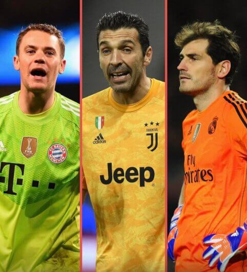 Trys geriausi visų laikų vartininkai?