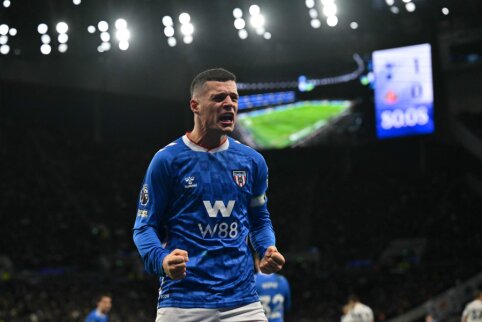 B. Brobbey išplėšė „Sunderland“ tašką „Tottenham“ namuose