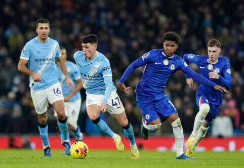 „Chelsea“ išplėšė tašką išvykoje prieš „Man City“