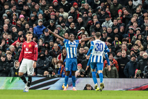 „Brighton“ iš FA taurės eliminavo „Man Utd“