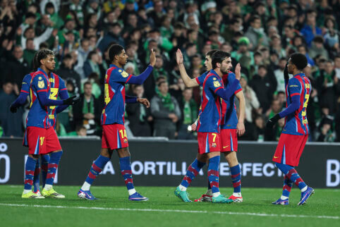 „Barcelona“ ekipa pateko į „Copa del Rey“ ketvirtfinalį