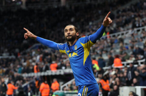 D. Calvertas-Lewinas tapo geriausiu gruodžio mėnesio „Premier“ lygos žaidėju