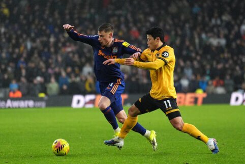 „Wolves“ sužaidė lygiosiomis su „Newcastle“