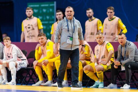 Dentinho įvertino startą Europos futsal čempionate: „Šiandien tikrai sukūrėme neužmirštamą istoriją“