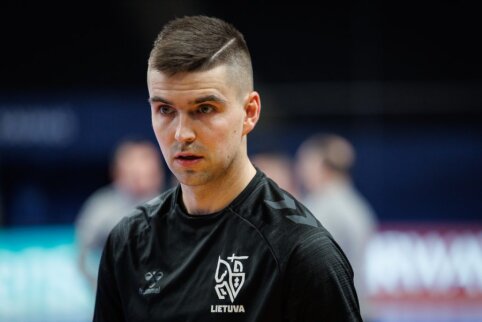 Futsal rinktinės senbuvis P. Osauskas: „Žaidėjai tikrai sunkiai dirbo dėl šios akimirkos“