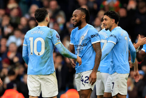 „Manchester City“ nutraukė nesėkmingų rungtynių seriją „Premier“ lygoje