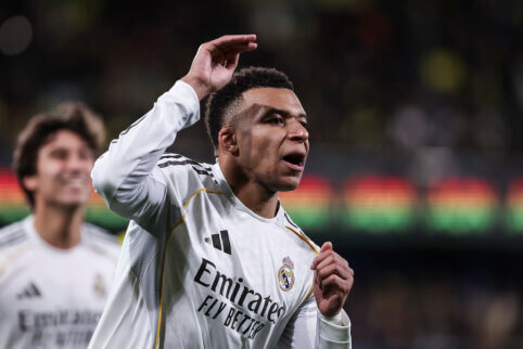 K. Mbappe savo sėkmingą baudinį paskyrė B. Diazo garbei