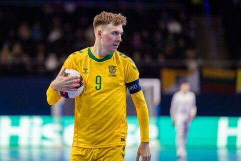 Debiutinį Europos futsal čempionatą apžvelgęs J. Zagurskas: „Išpildėme savo vaikystės svajones“