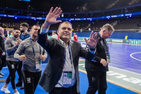 Lietuvių pasirodymą Europos čempionate apžvelgęs Dentinho: „Turime šviesią ateitį“