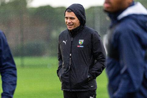 E. Černiauskas po pergalės prieš „Dinamo“: „Visi komplimentai – žaidėjams“