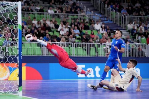 Europos futsal čempionato vienuolikta diena: Pirėnų pusiasalio dominavimas