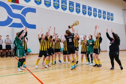 Pirmąkart surengtame merginų futsalo finaliniame ketverte – šiauliečių triumfas