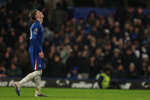 Vėjais paleista C. Palmerio proga neleido „Chelsea“ ekipai įveikti „Leeds“