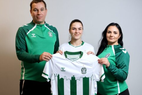 „Žalgirio“ moterų puolimą sustiprino Vilniuje įvarčiais pasižymėjusi ukrainietė