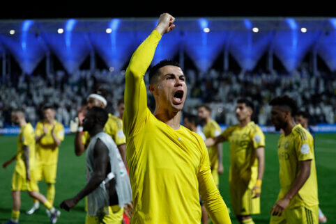 C. Ronaldo grįžo į aikštę ir iškart pelnė įvartį