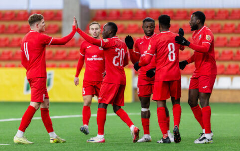 Kontrolinių testų finišas