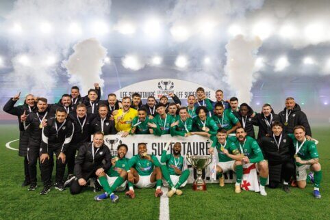 Naujoko įvartis padovanojo „Kauno Žalgiriui“ pirmą sezono trofėjų