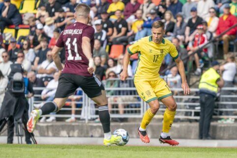 Baltijos taurės pusfinalyje Lietuvos rinktinė žais su latviais