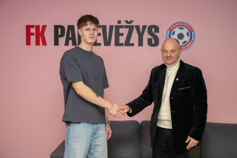 „Panevėžys“ sukirto rankomis su perspektyviu žaidėju