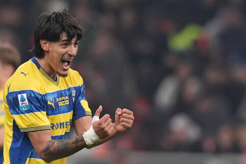 „Parma“ klubas tėškė riebų antausį „AC Milan“ titulo ambicijoms