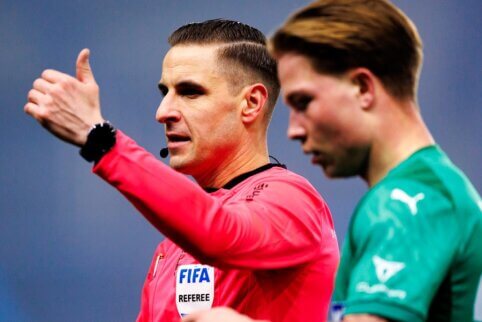 Lietuvos teisėjai dirbs UEFA Europos lygos dvikovoje Čekijoje