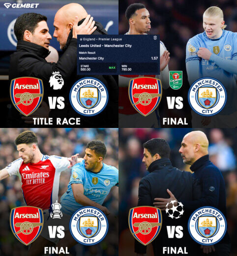 „Arsenal“ teoriškai gali susigrumti su „Man City“ svarbiausiose sezono rungtynėse