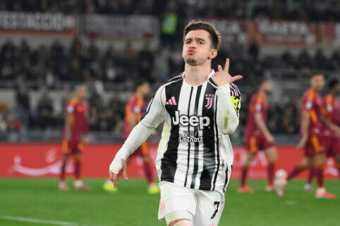 „AS Roma“ ir „Juventus“ rungtynėse – 6 įvarčių pjautynės, pasibaigusios taikiaii