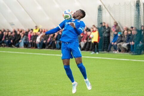S. Kouadio: sugrįžus ant žolės aikštės, žaisiu geriau
