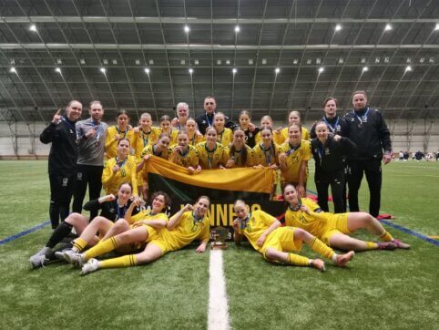 Merginų U19 rinktinė Rygoje laimėjo Baltijos taurę!