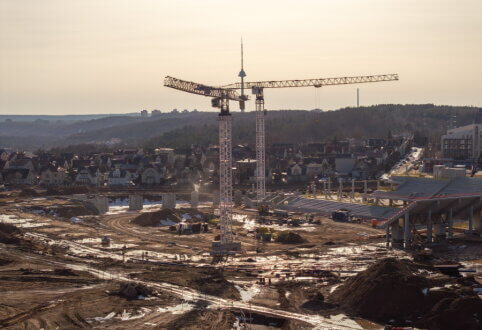 Nacionalinis stadionas auga kaip ant mielių: prasidėjo antrasis statybų etapas