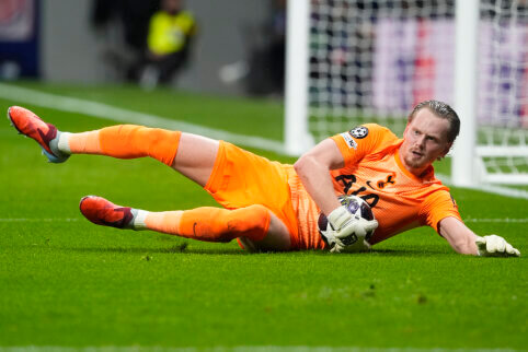 Čempionų lygoje – tragiškas „Tottenham“ vartininko debiutas