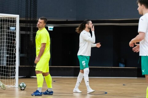 Futsal A lygos, kurią remia TOPsport, pusfinalio serijas pergalėmis pradėjo favoritai