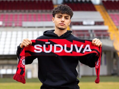 „Sūduvai“ atstovaus jaunas puolėjas iš Prancūzijos