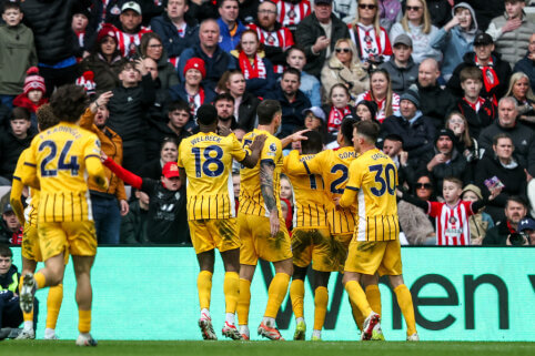 „Brighton“ išvykoje palaužė „Sunderland“