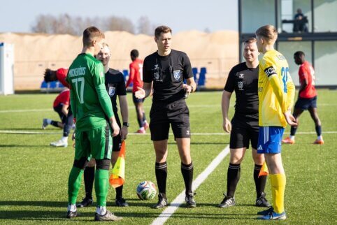 Pirmos lygos sezono startą papuošė jaunuolių įvarčiai