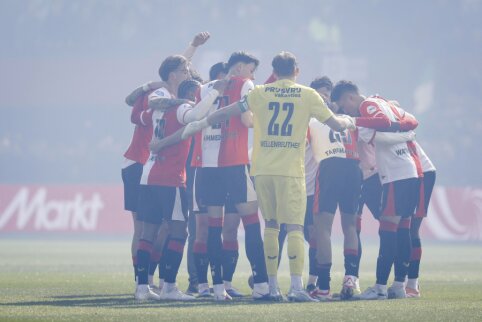 „Ajax“ skaudžiai prarado taškus prieš principinį varžovą „Feyenoord“