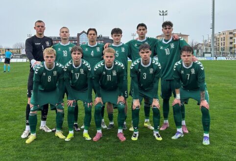 U17 rinktinė pergalingai pradėjo atrankos turnyrą Bulgarijoje