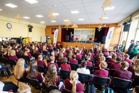 Kaune įvyko pirmasis „Futbolo banga“ projekto renginys