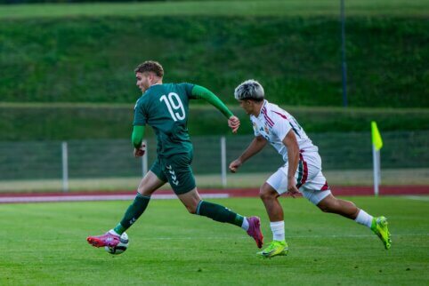 A. Skerlos debiutas prie U21 rinktinės vairo pažymėtas lygiosiomis su Ukraina