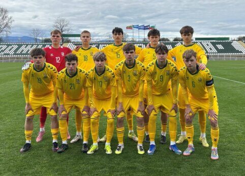 U17 rinktinei Bulgarijoje nepavyko finišuoti pergalingai