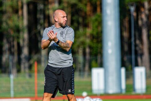 D. Galkevičius apie U17 rinktinės išbandymus Bulgarijoje: „Manau, kad vaikinai buvo verti daugiau“