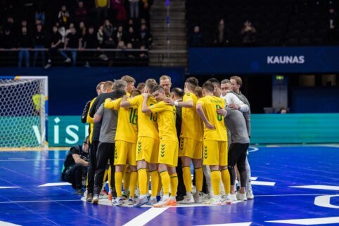 Druskininkuose bus surengtas FIFA pasaulio futsal čempionato atrankos turnyras