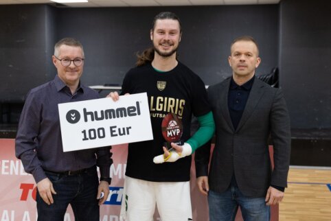 Finalo MVP tapęs V. Derendiajevas: „Noriu šį apdovanojimą paskirti savo mamai“