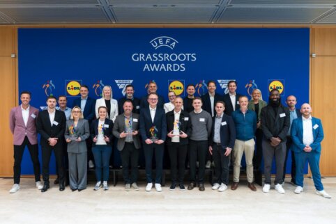 Auksiniu UEFA apdovanojimu įvertintas projektas „IKI. Pradinukų lyga – Iššūkio mėnuo“