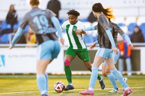 Baltijos moterų futbolo lygoje – paskutinės minutės drama