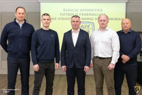 Naujai kadencijai perrinktas ŠAFF prezidentas ir išrinkta asociacijos valdyba