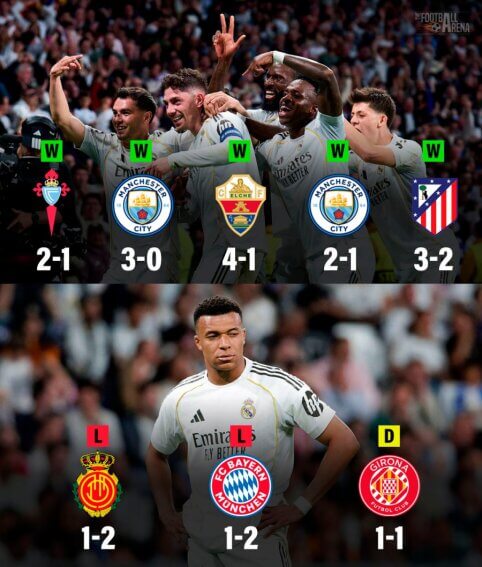 Po K. Mbappe sugrįžimo – suprastėję rezultatai