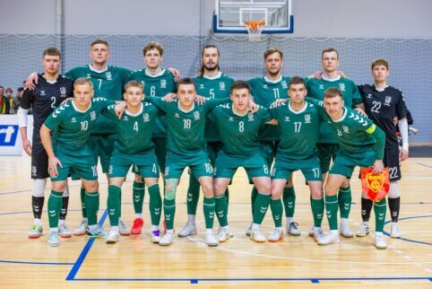 Vyrų futsal rinktinė pateko į pasaulio čempionato atrankos pagrindinį etapą