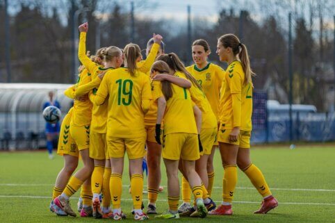 Merginų U19 rinktinė patyrė pralaimėjimą atrankos turnyro starte